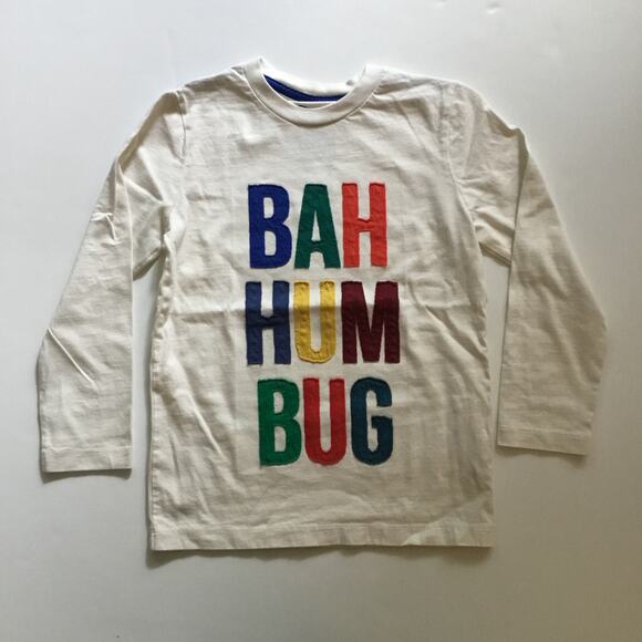 Mini Boden Bah Humbug appliqué tee - Picture 2 of 4